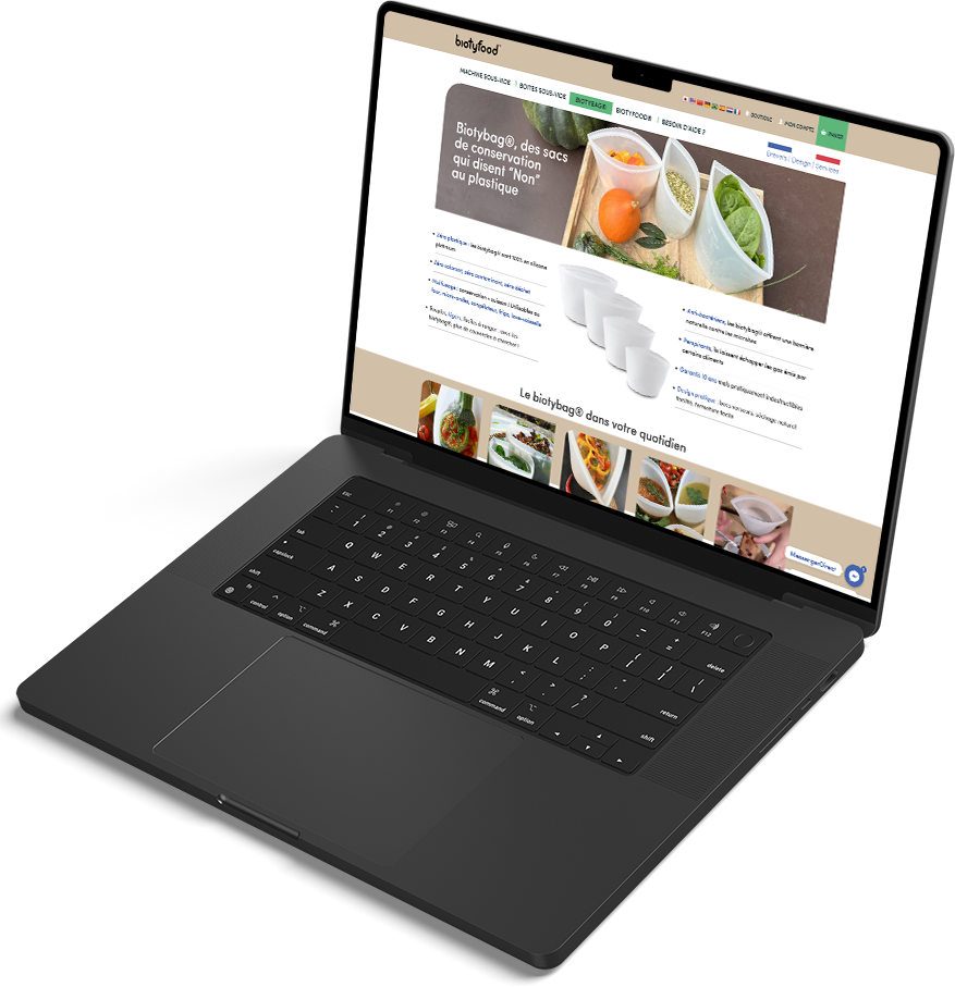 mockup Biotifood