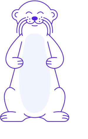 illustration loutre